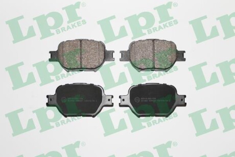 Тормозные колодки дисковые LPR 05P837