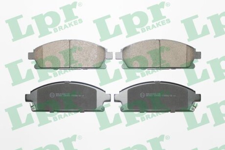 - Гальмівні колодки до дисків (F, V, з датчиком) LPR 05P846 (фото 1)