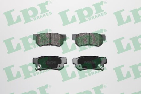 - Гальмівні колодки до дисків (R, S) LPR 05P847 (фото 1)