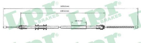 Трос ручного гальма LPR C0700B