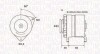 MAGNETI MARELLI генератор FORD FIESTA II -93 063735060010