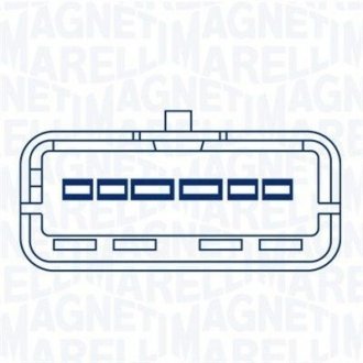 RENAULT двигун склопідйомника передн. правий Megane 02- MAGNETI MARELLI 350103177400 (фото 1)