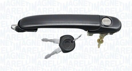 VW Зовнішня ручка дверей (з замком + ключі) POLO III 94- MAGNETI MARELLI 350105027800