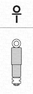 Амортизатор задн Лів/Прав OPEL ASTRA F, ASTRA F CLASSIC, ASTRA F/KOMBI, KADETT D, KADETT E 1.2-2.0 08.79-01.05 MAGNETI MARELLI 351886070000