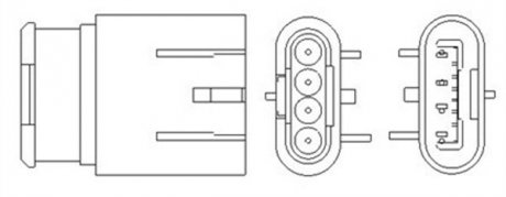Лямбда-зонд MAGNETI MARELLI 466016355160 (фото 1)