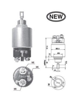 Соленоїд стартера MAGNETI MARELLI 940113050543