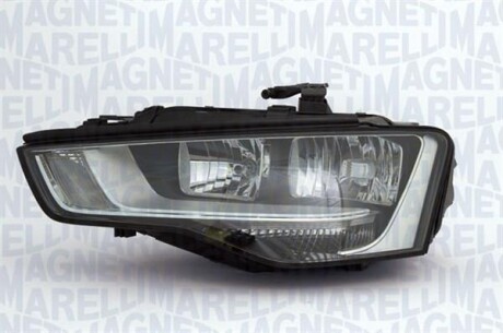 Фара галогеновая левая H7/H7 (BLACK) AUDI A5 FL (B8PA) [710301274201] MAGNETI MARELLI LPO052 (фото 1)