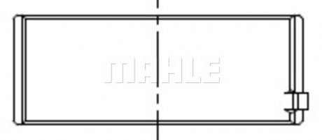Підшипник ковзання MAHLE / KNECHT 001 PL 21330 025 (фото 1)