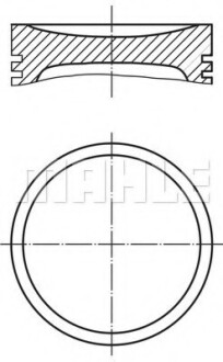 Поршень Mahle SMART MAHLE / KNECHT 0039401