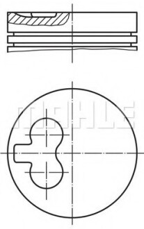 Поршень двигуна MAHLE / KNECHT 009 79 04 (фото 1)