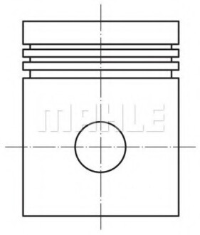 Поршень двигуна MAHLE / KNECHT 022 27 02
