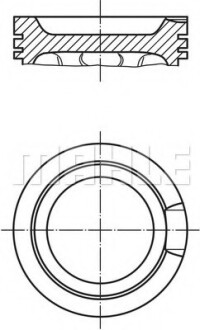 Поршень MAHLE / KNECHT 033 16 00