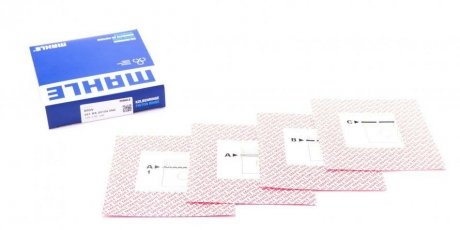 Комплект кілець на поршень MAHLE / KNECHT 081 RS 00104 0N0