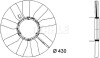 Крильчатка вентилятора Sprinter 905/906 /W202/W124 86- (Premium Line! OE) MAHLE / KNECHT CFW28000P (фото 2)