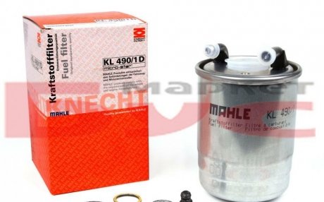 Фільтр паливний MB Sprinter 2.2CDI OM651 09- (H=13 MAHLE / KNECHT KL490/1D