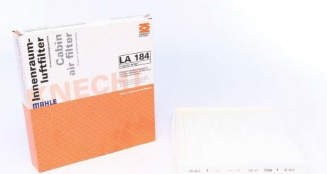Фільтр повітря салону MAHLE / KNECHT LA184
