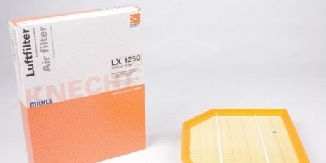 Фільтр повіт. (Knecht-mahle) MAHLE / KNECHT LX1250