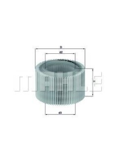 Повітряний фільтр MAHLE MAHLE / KNECHT LX718
