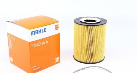 Фильтрующий элемент масляного фильтра MAN MAHLE / KNECHT OX 146D