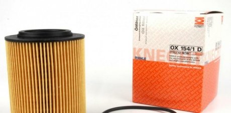 Фільтр масляний (смен.елем.) BMW (Knecht-mahle) OX154/1DEco MAHLE / KNECHT OX154/1D