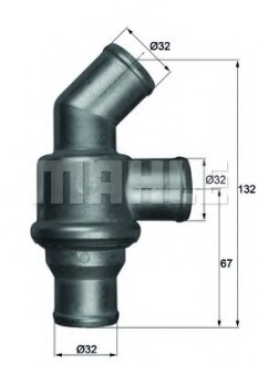 Термостат BMW (Mahle) MAHLE / KNECHT TH 16 80