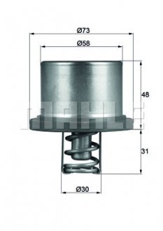 Термостат Mahle MAHLE / KNECHT THD 2 89