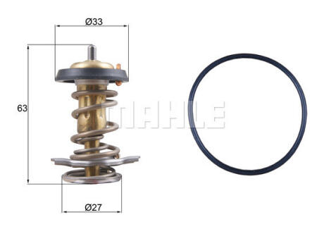 Термостат MAHLE / KNECHT TX 264 82D