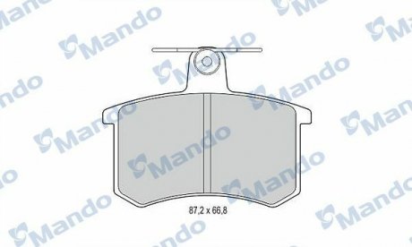 Гальмівні колодки до дисків MANDO MBF015365