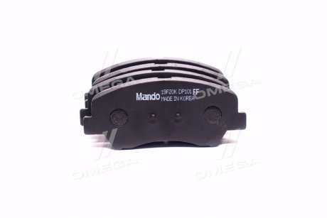 Тормозные колодки дисковые передние MANDO MPH46 (фото 1)