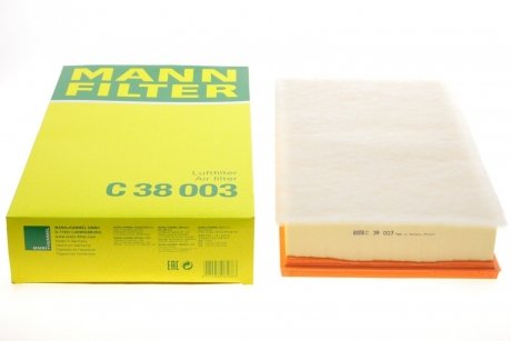 Повітряний фільтр MANN C 38 003