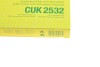 Фильтр салона угольный MANN CUK2532 (фото 5)