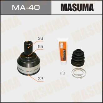 ШРУС 22x55x36 MAZDA 3 2006 MASUMA MA40