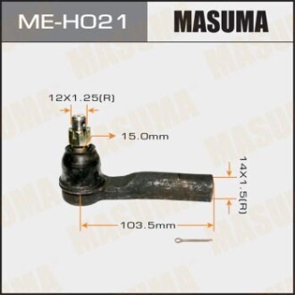Наконечник рулевой тяги MASUMA MEH021 (фото 1)