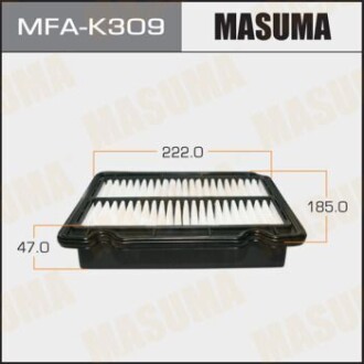 Фильтр воздушный CHEVROLET AVEO (T300) MASUMA MFAK309 (фото 1)