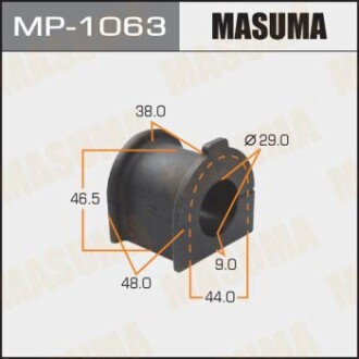 Втулка стабилизатора переднего Toyota FJ Cruiser (06-09), Land Cruiser Prado (02-09) (Кратно 2 шт) MASUMA MP1063