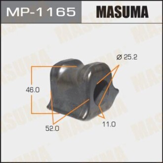 Втулка стійки стабілізатора (MP-1165) MASUMA MP1165