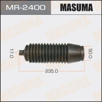 Пильовик рульової рейки Mitsubishi Pajero (00-) (MR-2400) MASUMA MR2400 (фото 1)