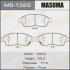 Колодка тормозная передняя Toyota Camry (-00), RAV 4 (-00) (MS1322) MASUMA