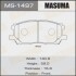 Колодка тормозная передняя Lexus RX 300, 330, 350 (04-08) (MS1497) MASUMA