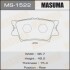 Колодка тормозная задняя Toyota Camry (06-), RAV 4 (05-) (MS1522) MASUMA