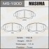 Колодка тормозная передняя Toyota Avensis (03-08) (MS1900) MASUMA