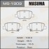 Колодка тормозная задняя Toyota Avensis (08-) (MS1909) MASUMA