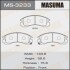 Колодка тормозная передняя Mitsubishi L200 (00-08), Lancer (08-12), Pajero Sport (-09) (MS3233) MASUMA