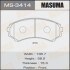 Колодка тормозная передняя Mitsubishi Pajero (00-) (MS3414) MASUMA