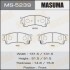 Колодка тормозная передняя (MS5239) MASUMA