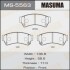 Колодка тормозная передняя Mazda 6 (07-12) (MS5563) MASUMA