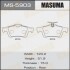 Колодка тормозная задняя Ford Focus (04-)/ Mazda 3 (03-), 5 (05-15) (MS5903) MASUMA