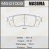 Колодка тормозная (MSC1009) MASUMA