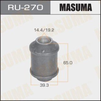 Сайлентблок передній нижній Mitsubishi Pajero /V24,26,44,46/,Chalenger/K94W,K96W/ MASUMA RU270 (фото 1)
