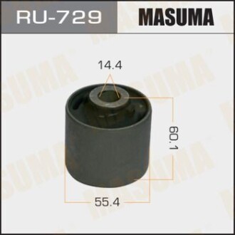 Сайлентблок LAND CRUISER, LX470 / UZJ100L, UZJ100W задн нижн MASUMA RU729